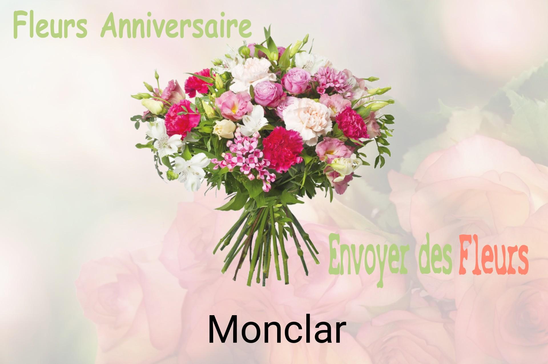 Bouquet de fleurs d’anniversaire livré à Monclar